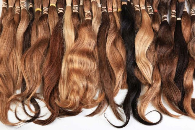 fash-natural-real-hair-extension-samples-of-different-colors
